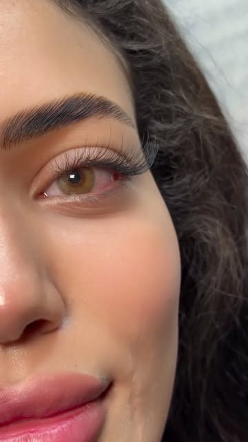Eye and brow detail from Krasiva’s portfolio